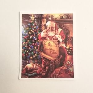 10/$10 Vintage Santa Sticker